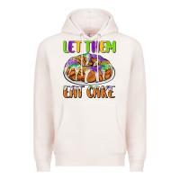 Pale Pink let them eat cake Premium Hoodie - CowGirlArtShop