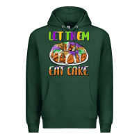 Sports Green let them eat cake Premium Hoodie - CowGirlArtShop