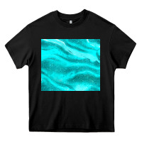 Black turquoise glitter Heavy Core Tee - JahusDesignShop
