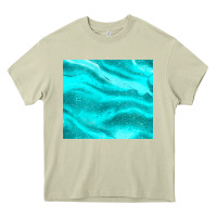 Mossy turquoise glitter Heavy Core Tee - JahusDesignShop