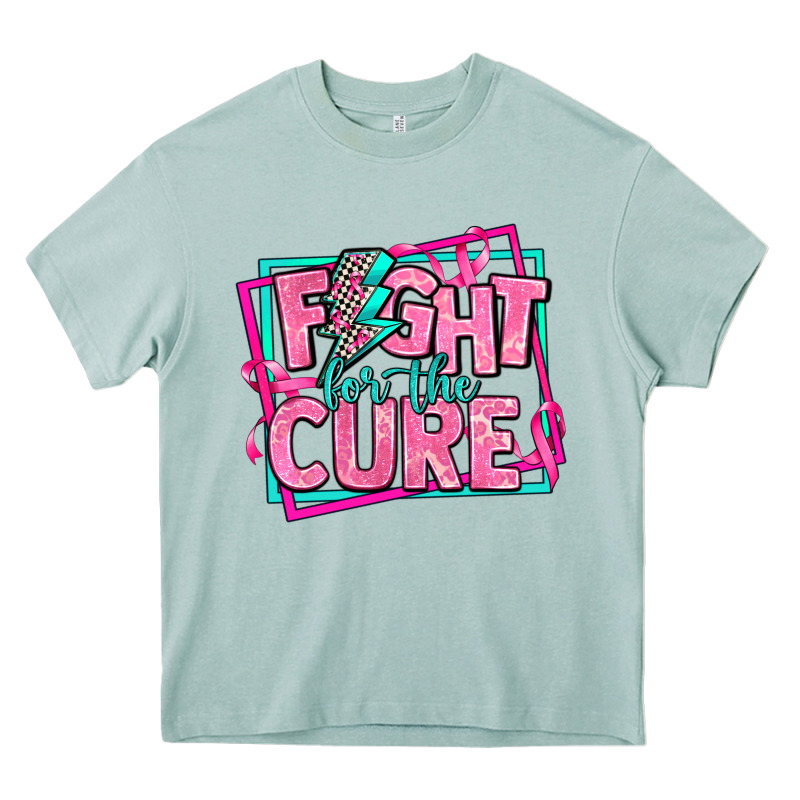 Fight For The Cure Heavy Core Tee by AdoDesignShop | Teevron