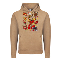 Vintage Coffee i'm a hot mess, always stressed,and proudly a foot Vintage Hoodie - MaliasSmallBusiness