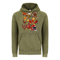 Vintage Olive i'm a hot mess, always stressed,and proudly a foot Vintage Hoodie - MaliasSmallBusiness