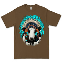Cacao holstein indian headdress Premium Tee - JahusDesignShop