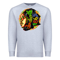 Heather Grey juneteenth 1865 Premium Sweatshirt - CowGirlArtShop