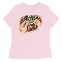 Bubblegum Pink all the pretty girls roll like this Ladies Tee - JahusDesignShop