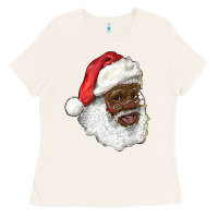 Bone african american santa Ladies Tee - RanaPortraitStore