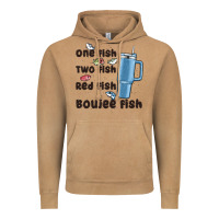 One Fish Two Fish Red Fish Boujee Fish Vintage Hoodie | Teevron