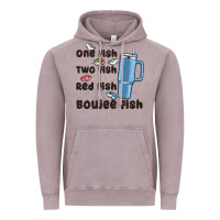Vintage Zinc one fish two fish red fish boujee fish Vintage Hoodie - MaliasSmallBusiness