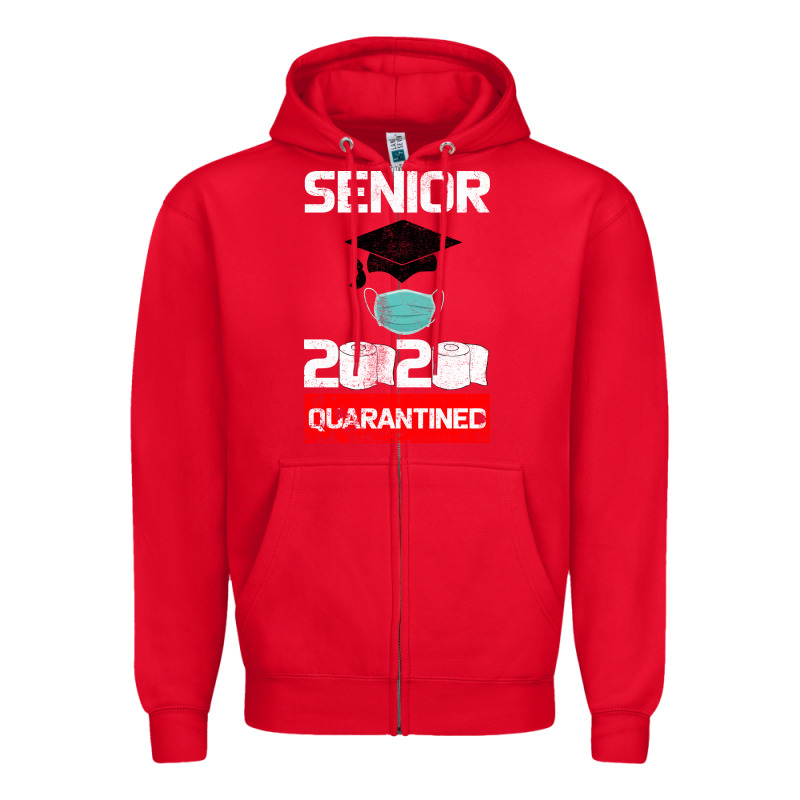 Senior 2020 Quarantined Zipper Hoodie by Bettercallsaul | Teevron