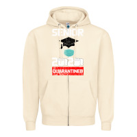 Sandshell Senior 2020 Quarantined Zipper Hoodie - Bettercallsaul