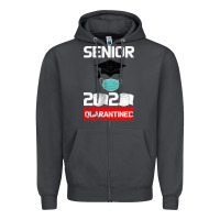 Smoke Senior 2020 Quarantined Zipper Hoodie - Bettercallsaul