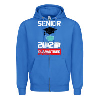 True Royal Senior 2020 Quarantined Zipper Hoodie - Bettercallsaul