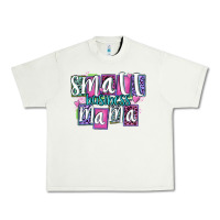 Pistachio small business mama Urban Heavy Tee - MaliasSmallBusiness