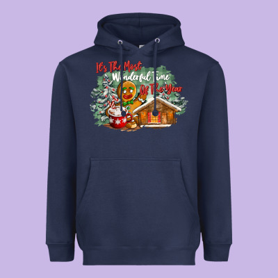 Its The Wonderful Time Of The Year Heavyweight Hoodie Designed By Cowgirlartshop