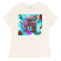 Bone summer break and school Ladies Tee - AdoDesignShop
