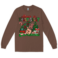 Chestnut have a holly dolly christmas Long Sleeve Tee - MaliasSmallBusiness