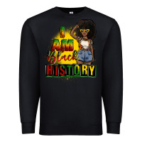 Black i am black history juneteenth Premium Sweatshirt - CowGirlArtShop