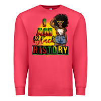 Cardinal i am black history juneteenth Premium Sweatshirt - CowGirlArtShop
