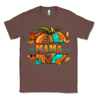 Chestnut Thankful grateful blessed mama pumpkin Classic Tee - NancyCooperArtShop