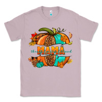 Lilac Thankful grateful blessed mama pumpkin Classic Tee - NancyCooperArtShop