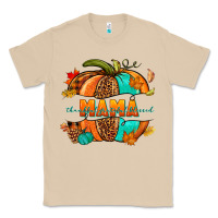 Mushroom Thankful grateful blessed mama pumpkin Classic Tee - NancyCooperArtShop
