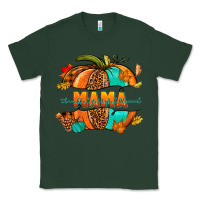 Sports Green Thankful grateful blessed mama pumpkin Classic Tee - NancyCooperArtShop