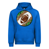Cobalt American Football Round Carrings 2 Urban Hoodie - BundleAndBundleShop