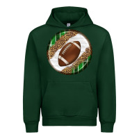 Forest Green American Football Round Carrings 2 Urban Hoodie - BundleAndBundleShop