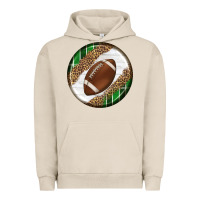 Pigment French Oak American Football Round Carrings 2 Urban Hoodie - BundleAndBundleShop