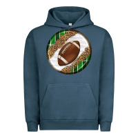 Pigment Midnight Navy American Football Round Carrings 2 Urban Hoodie - BundleAndBundleShop
