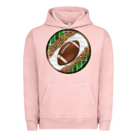 Pigment Salmon American Football Round Carrings 2 Urban Hoodie - BundleAndBundleShop
