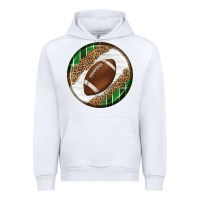 White American Football Round Carrings 2 Urban Hoodie - BundleAndBundleShop