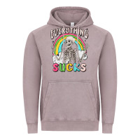 Vintage Zinc everything sucks Vintage Hoodie - MaliasSmallBusiness