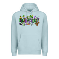 Blue Mist hairstylist mardi gras Premium Hoodie - CowGirlArtShop