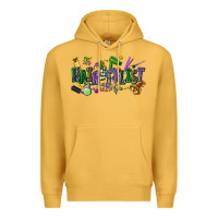 Mustard hairstylist mardi gras Premium Hoodie - CowGirlArtShop
