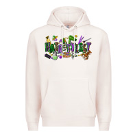 Pale Pink hairstylist mardi gras Premium Hoodie - CowGirlArtShop