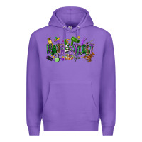 Purple hairstylist mardi gras Premium Hoodie - CowGirlArtShop