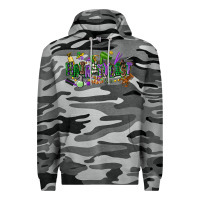 Slate Camo hairstylist mardi gras Premium Hoodie - CowGirlArtShop