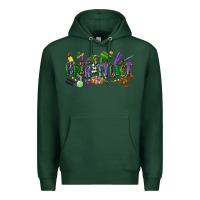 Sports Green hairstylist mardi gras Premium Hoodie - CowGirlArtShop