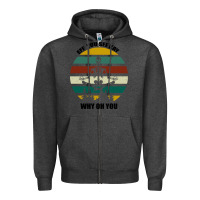 Charcoal Heather Eff You See Kay Why Oh You Zipper Hoodie - Bettercallsaul
