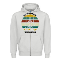 Dove Grey Eff You See Kay Why Oh You Zipper Hoodie - Bettercallsaul