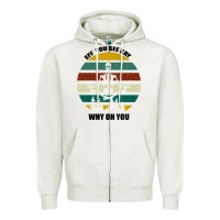 Oatmeal Heather Eff You See Kay Why Oh You Zipper Hoodie - Bettercallsaul