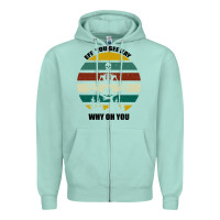 Seafoam Eff You See Kay Why Oh You Zipper Hoodie - Bettercallsaul