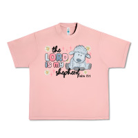 Salmon the lord is my shepherd Urban Heavy Tee - MaliasSmallBusiness
