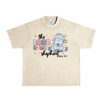 Sandshell the lord is my shepherd Urban Heavy Tee - MaliasSmallBusiness