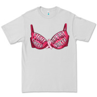 Fight Cancer Breast Cancer Bra Premium Tee | Teevron