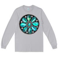 Moon Dust turquoise gemstone Long Sleeve Tee - JahusDesignShop