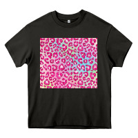 Asphalt pink leopard glitter Heavy Core Tee - JahusDesignShop