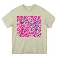 Mossy pink leopard glitter Heavy Core Tee - JahusDesignShop